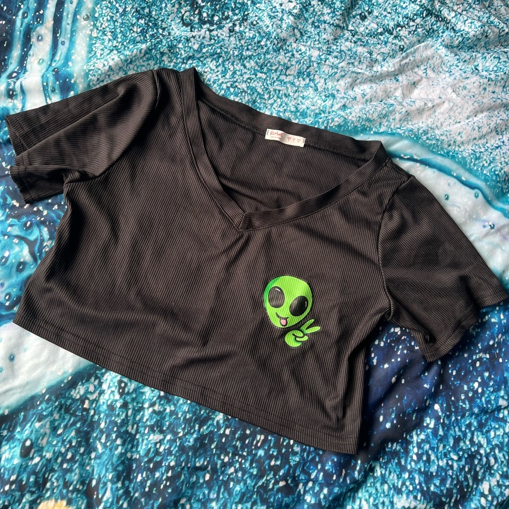 Alien Crop Top